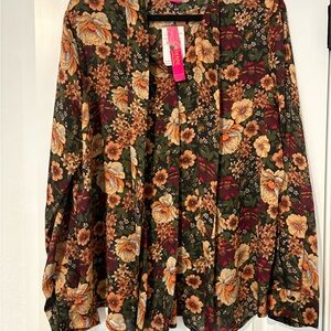 Catherine Malandrino Floral Women's MulticolorBlouse